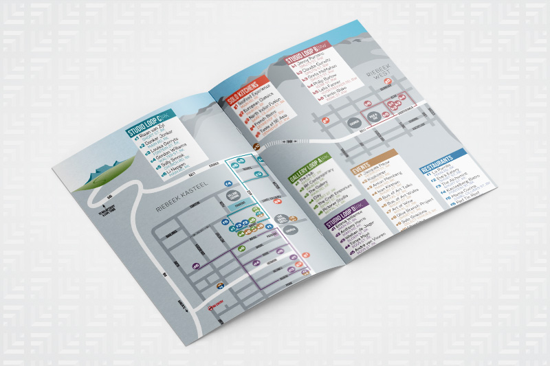 Solo Studios 2019 A5 Booklet Map