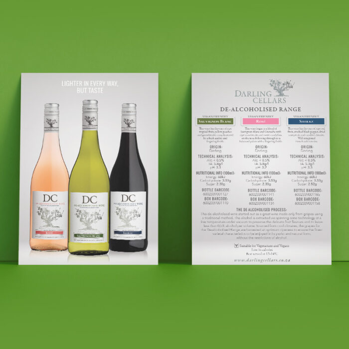 Darling Cellars A5 Trade Presenters